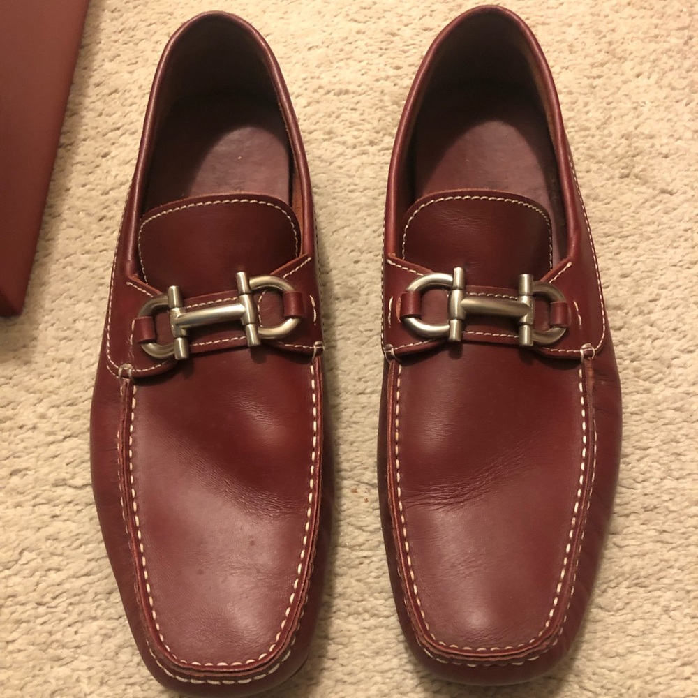 Mens Salvatore Ferragamo Calf
